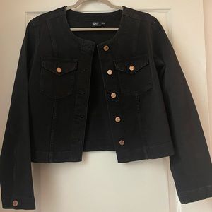 Gap black denim jacket